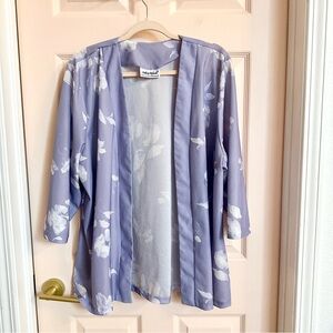 Light purple floral Anthony Richards kimono
